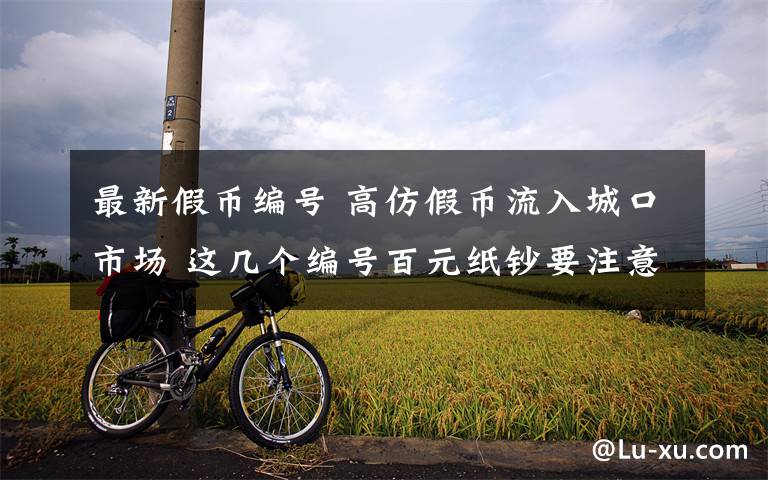 最新假币编号 高仿假币流入城口市场 这几个编号百元纸钞要注意