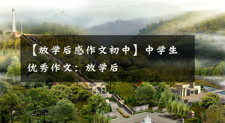 【放学后感作文初中】中学生优秀作文：放学后