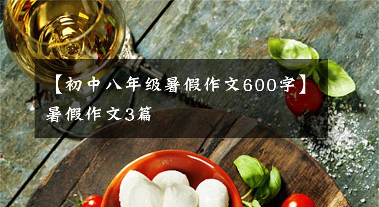 【初中八年级暑假作文600字】暑假作文3篇
