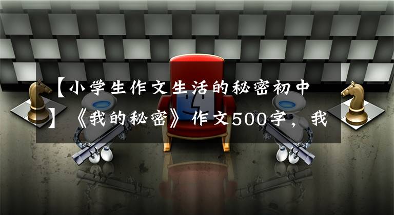 【小学生作文生活的秘密初中】《我的秘密》作文500字，我心中的秘密优秀作文