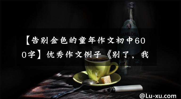 【告别金色的童年作文初中600字】优秀作文例子《别了，我的童年！》