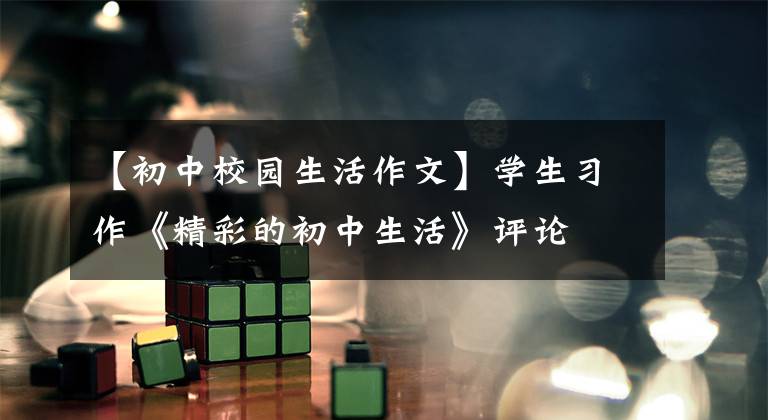 【初中校园生活作文】学生习作《精彩的初中生活》评论