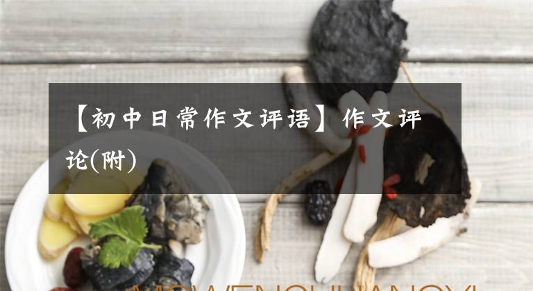 【初中日常作文评语】作文评论(附)