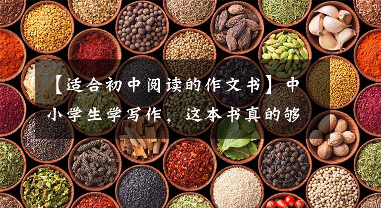 【适合初中阅读的作文书】中小学生学写作，这本书真的够用了
