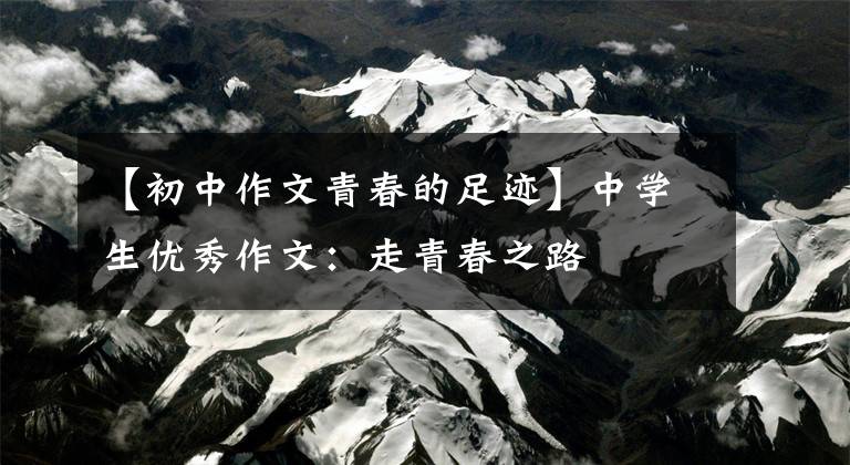 【初中作文青春的足迹】中学生优秀作文：走青春之路