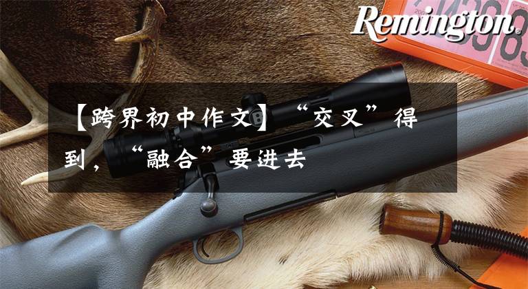 【跨界初中作文】“交叉”得到，“融合”要进去