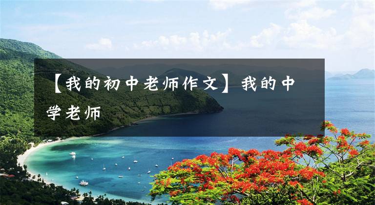 【我的初中老师作文】我的中学老师
