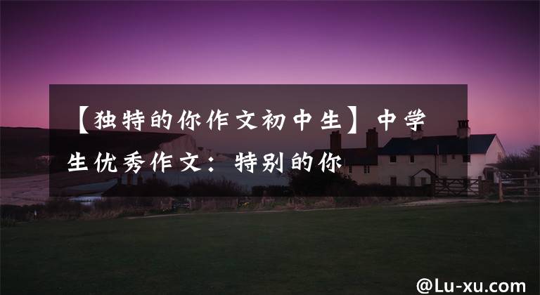 【独特的你作文初中生】中学生优秀作文：特别的你