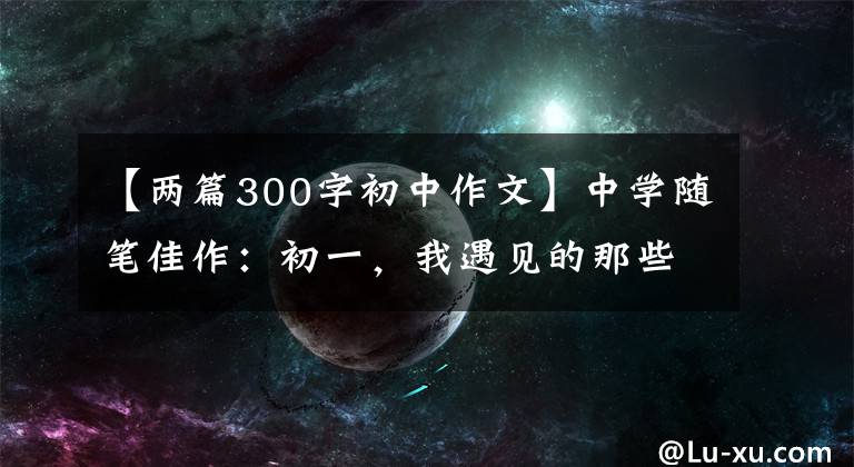 【两篇300字初中作文】中学随笔佳作：初一，我遇见的那些美丽的作品。