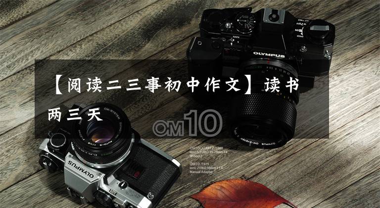 【阅读二三事初中作文】读书两三天