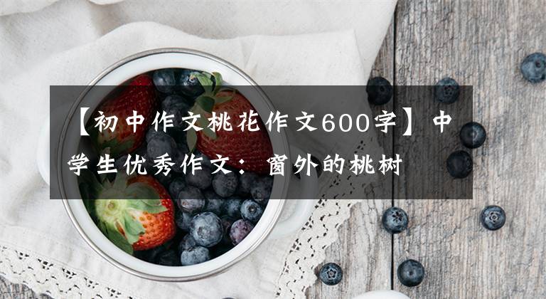 【初中作文桃花作文600字】中学生优秀作文：窗外的桃树