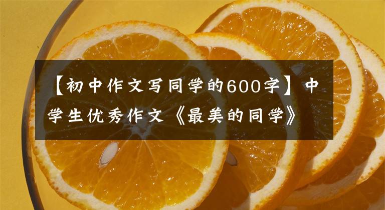 【初中作文写同学的600字】中学生优秀作文《最美的同学》
