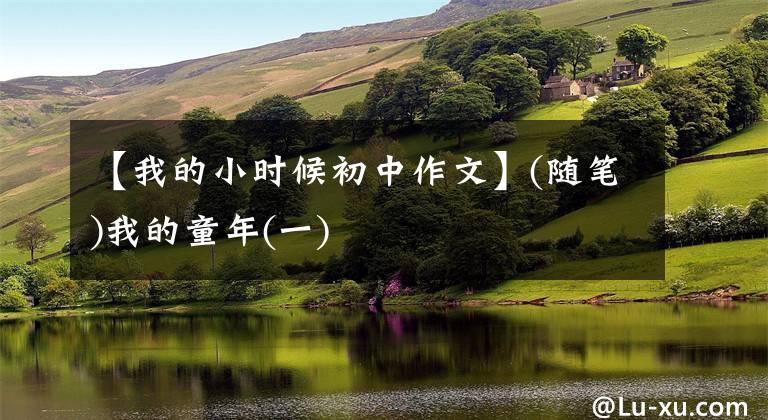 【我的小时候初中作文】(随笔)我的童年(一)
