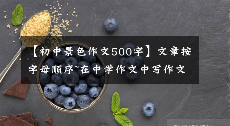 【初中景色作文500字】文章按字母顺序~在中学作文中写作文