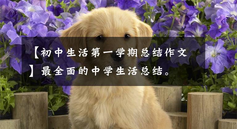 【初中生活第一学期总结作文】最全面的中学生活总结。