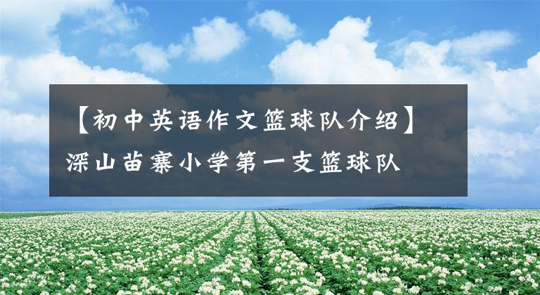 【初中英语作文篮球队介绍】深山苗寨小学第一支篮球队