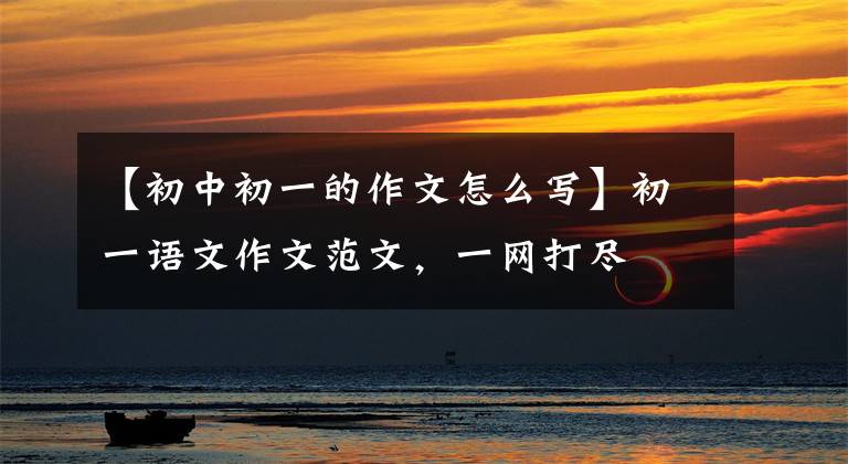 【初中初一的作文怎么写】初一语文作文范文，一网打尽