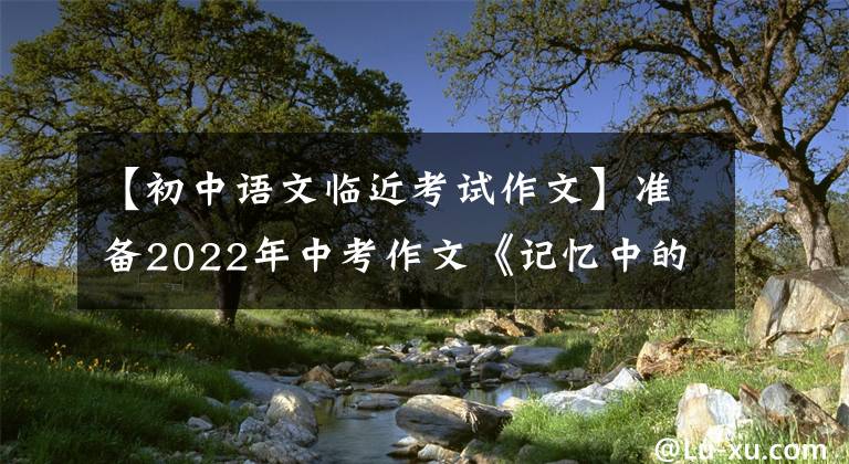 【初中语文临近考试作文】准备2022年中考作文《记忆中的那道痕》 《幸福有声音》