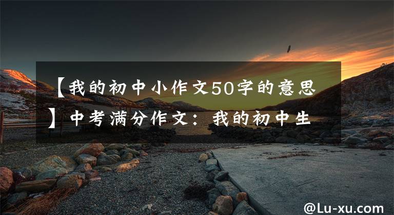 【我的初中小作文50字的意思】中考满分作文：我的初中生活(下雨、晴朗、阴沉)