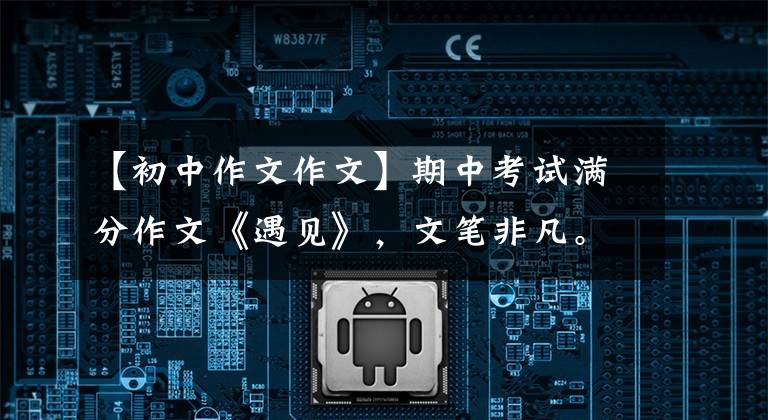【初中作文作文】期中考试满分作文《遇见》，文笔非凡。考生胆子太大