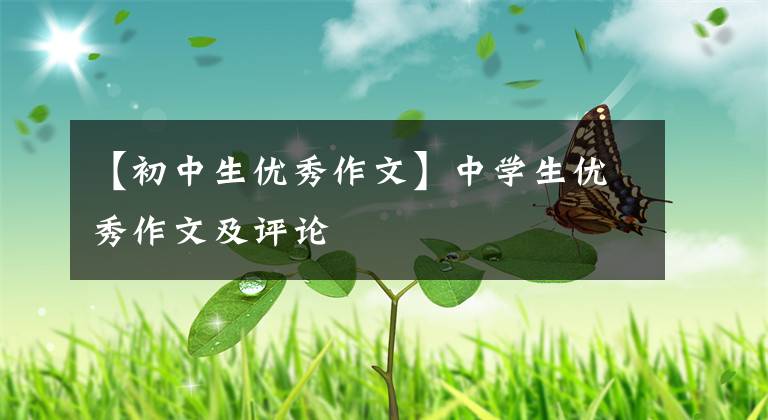 【初中生优秀作文】中学生优秀作文及评论