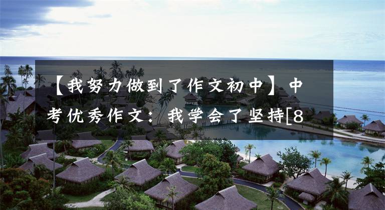 【我努力做到了作文初中】中考优秀作文：我学会了坚持[8篇范文]