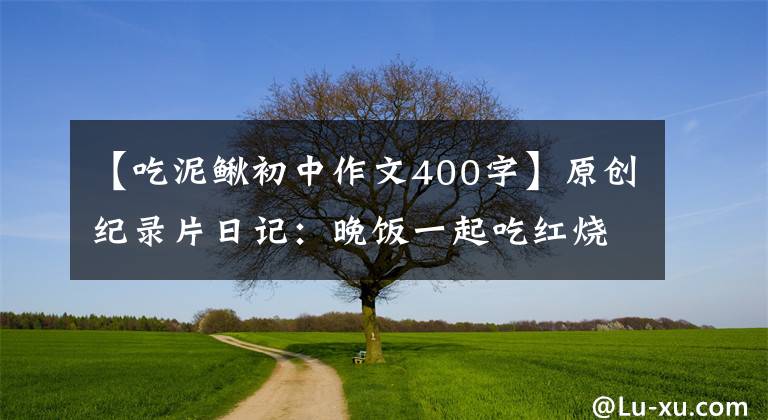 【吃泥鳅初中作文400字】原创纪录片日记：晚饭一起吃红烧泥鳅，妈妈喜欢，非常好~