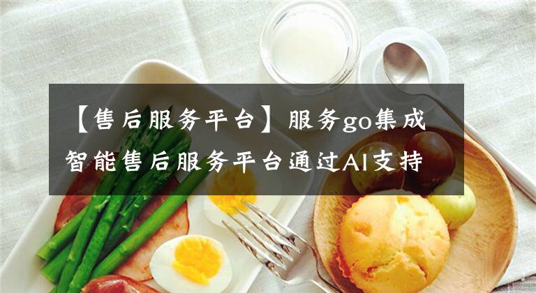 【售后服务平台】服务go集成智能售后服务平台通过AI支持制造售后服务。