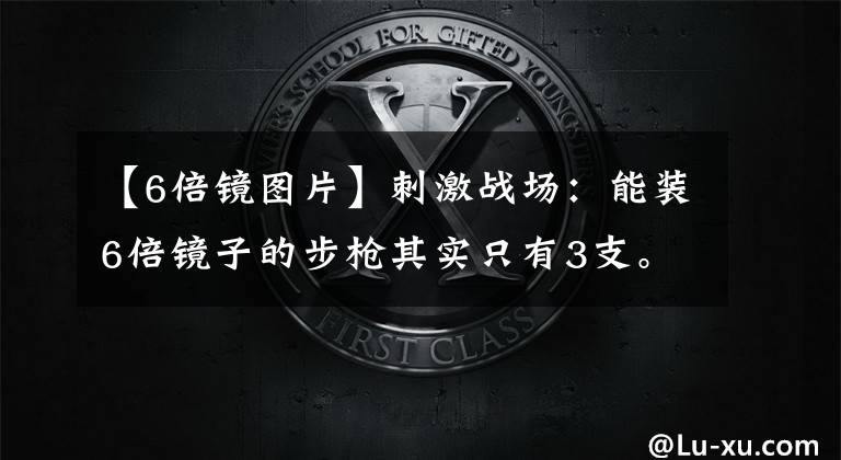 【6倍镜图片】刺激战场：能装6倍镜子的步枪其实只有3支。压不住枪不是你的错