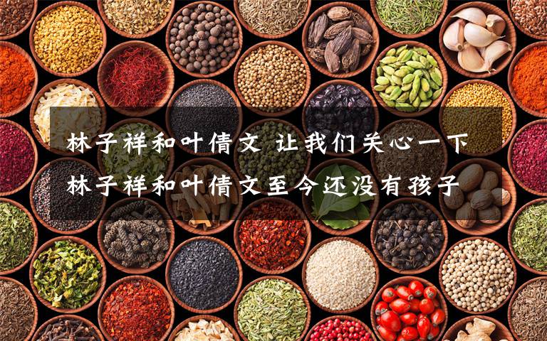 林子祥和叶倩文 让我们关心一下林子祥和叶倩文至今还没有孩子 原因是这个