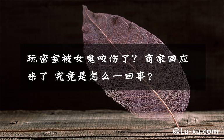 玩密室被女鬼咬伤了？商家回应来了 究竟是怎么一回事?