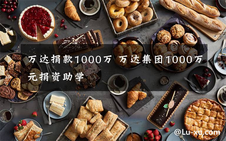 万达捐款1000万 万达集团1000万元捐资助学