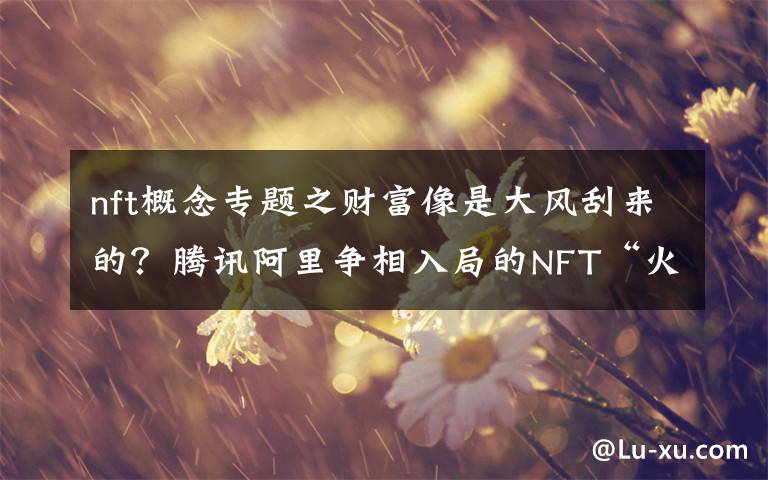 nft概念专题之财富像是大风刮来的？腾讯阿里争相入局的NFT“火出圈”