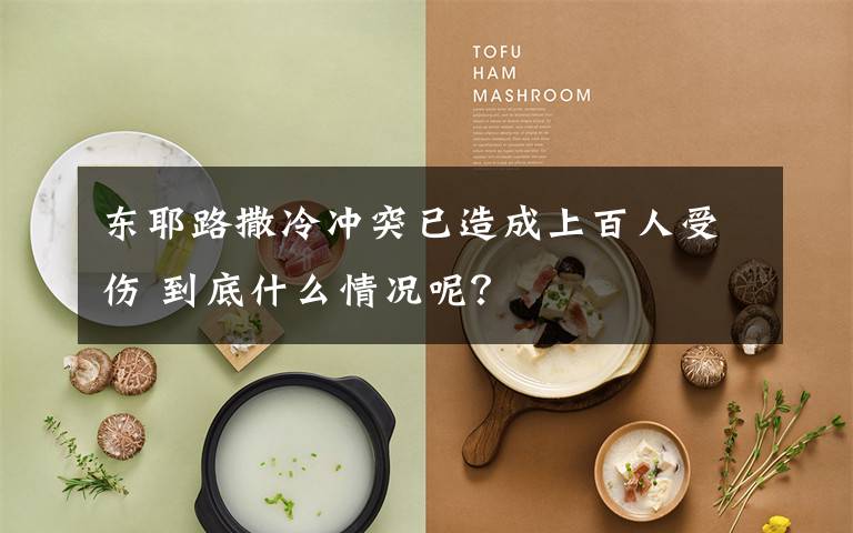 东耶路撒冷冲突已造成上百人受伤 到底什么情况呢？