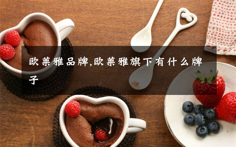 欧莱雅品牌,欧莱雅旗下有什么牌子