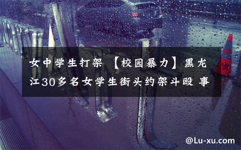 女中学生打架 【校园暴力】黑龙江30多名女学生街头约架斗殴 事件真相详情始末!