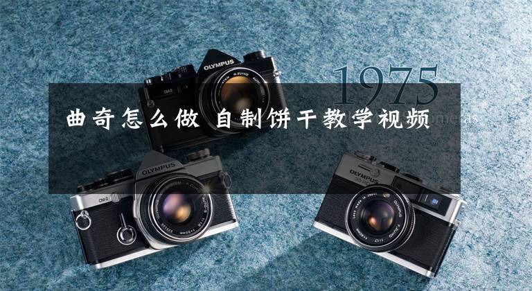 曲奇怎么做 自制饼干教学视频