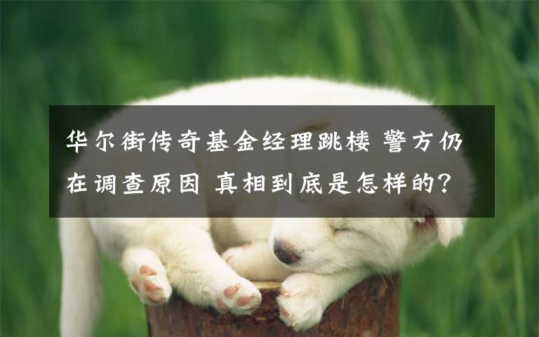 华尔街传奇基金经理跳楼 警方仍在调查原因 真相到底是怎样的？
