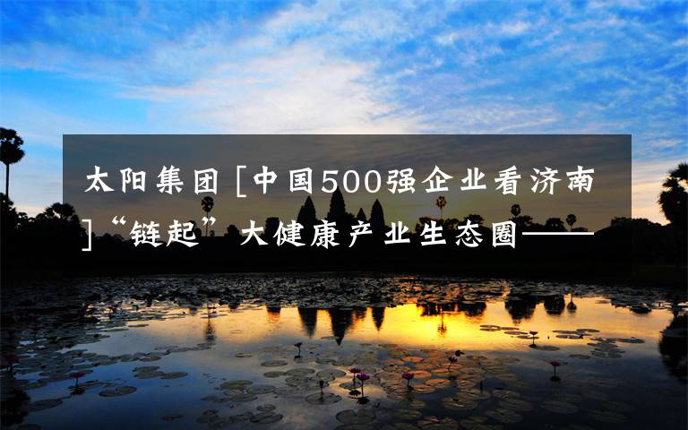 太阳集团 [中国500强企业看济南]“链起”大健康产业生态圈——访红太阳集团董事长杨寿海