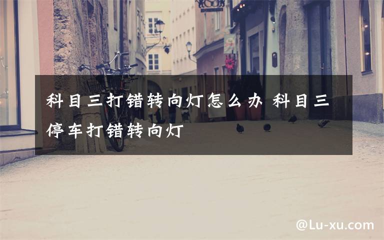 科目三打错转向灯怎么办 科目三停车打错转向灯