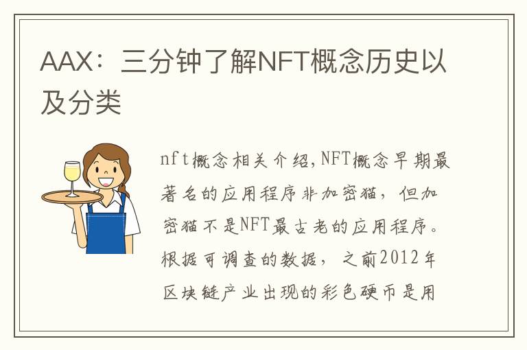 AAX：三分钟了解NFT概念历史以及分类