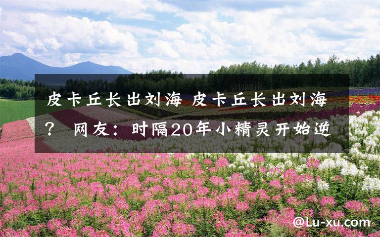 皮卡丘长出刘海 皮卡丘长出刘海？ 网友：时隔20年小精灵开始逆生长？