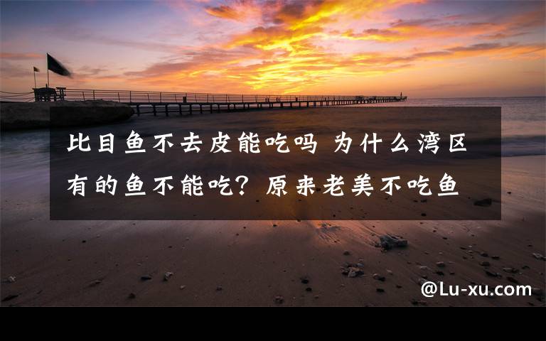 比目鱼不去皮能吃吗 为什么湾区有的鱼不能吃？原来老美不吃鱼皮之类的东西是有原因的
