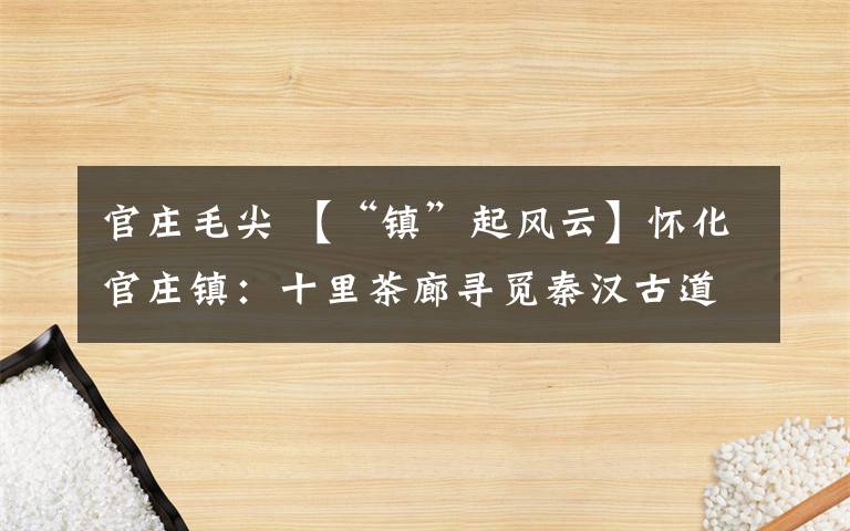 官庄毛尖 【“镇”起风云】怀化官庄镇：十里茶廊寻觅秦汉古道遗韵