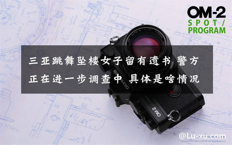 三亚跳舞坠楼女子留有遗书 警方正在进一步调查中 具体是啥情况?