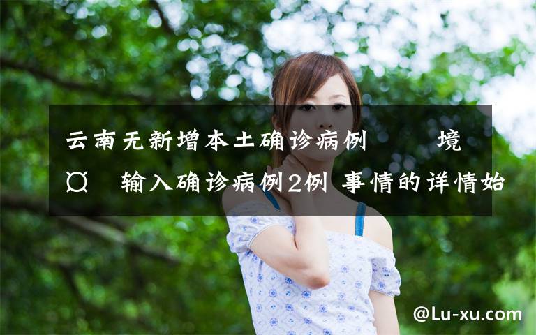 云南无新增本土确诊病例   境外输入确诊病例2例 事情的详情始末是怎么样了！
