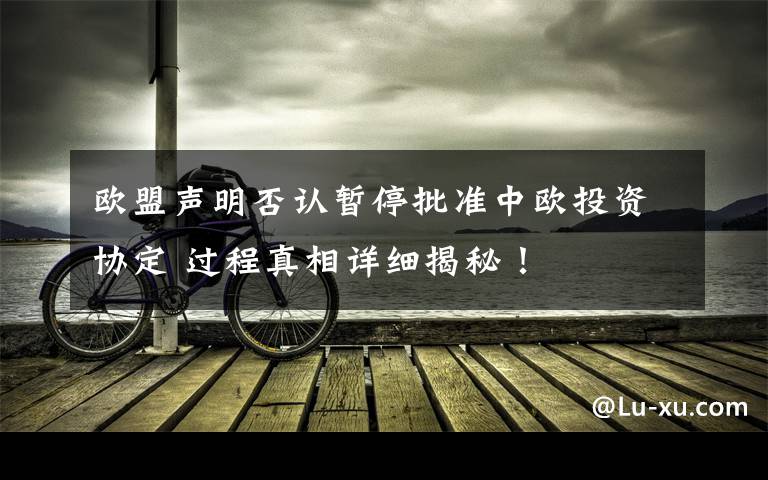 欧盟声明否认暂停批准中欧投资协定 过程真相详细揭秘！