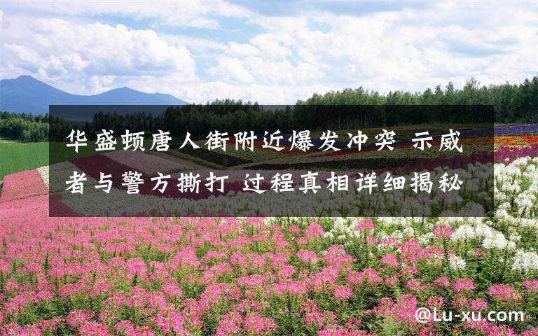 华盛顿唐人街附近爆发冲突 示威者与警方撕打 过程真相详细揭秘！