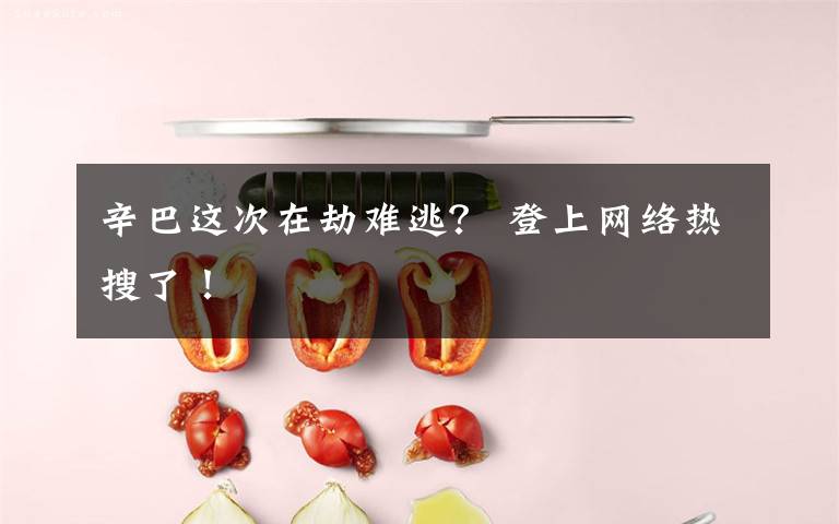 辛巴这次在劫难逃？ 登上网络热搜了！
