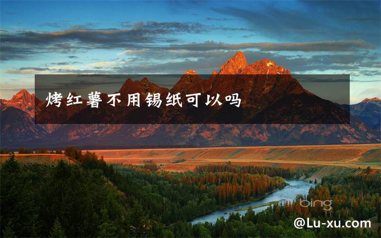 烤红薯不用锡纸可以吗